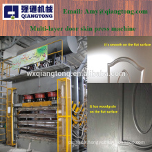 Multi-layer melamine door skin press machine/ wood door press machine